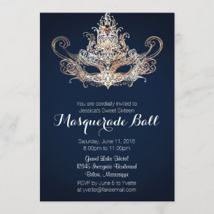 Custom Sweet Sixteen Masquerade Ball - Marine Kaart