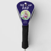 Custom T-shirt It Up Dad Foto Navy Blue Golfheadcover (Voorkant)