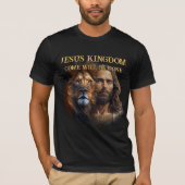 Custom T-shirt JESUS KINGDOM COME (Voorkant)