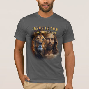 Custom T-shirt JEZUS IS DE MANIER WAAROP WAARHEID 