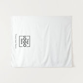 Custom Table Runner Banner Business Logo Text Wandkleed (Voorkant (horizontaal))