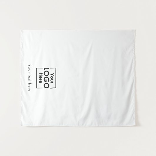 Custom Table Runner Banner Business Logo Text Wandkleed (Voorkant (horizontaal))