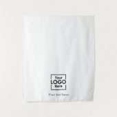 Custom Table Runner Banner Business Logo Text Wandkleed (Voorkant)