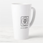 Custom Tall 17oz Logo Latte No Minimum mug Mok (Rechterhoek)