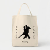 Custom Tango Dance 2 Silhouette Canvas tas (Voorkant)