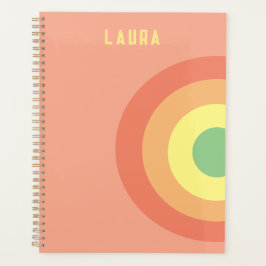 Custom Target Rainbow Pink, Perzik Planner