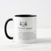 Custom Tattoo Artist Definition Personalized Mug Mok (Links)