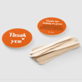 Custom Teacher Bedankt Fan Handwaaier (Niet-gemonteerd)