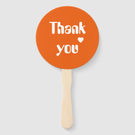 Custom Teacher Bedankt Fan Handwaaier