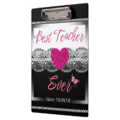 Custom Teacher Gift Educators Beste leraar ooit Klembord (Links)