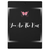 Custom Teacher Gift Educators Beste leraar ooit Klembord (Achterkant)