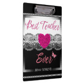 Custom Teacher Gift Educators Beste leraar ooit Klembord (Rechts)