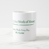 Custom Teacher Gift Mug  Grote Koffiekop (Voorkant)
