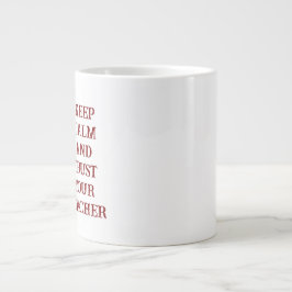 Custom Teacher Gift Mug  Grote Koffiekop