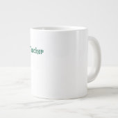Custom Teacher Gift Mug  Grote Koffiekop (Voorkant rechts)