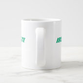 Custom Teacher Gift Mug  Grote Koffiekop (Achterkant)