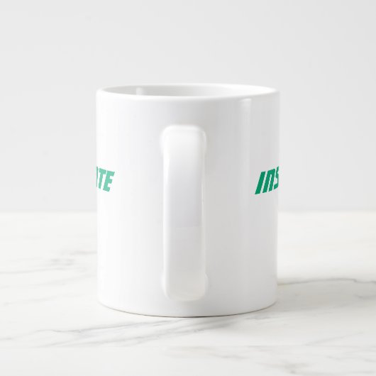 Custom Teacher Gift Mug  Grote Koffiekop (Achterkant)