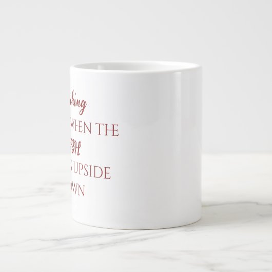 Custom Teacher Gift Mug  Grote Koffiekop (Voorkant)