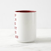 Custom Teacher Gift Mug  Mok (Midden)