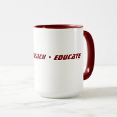 Custom Teacher Gift Mug  Mok (Voorkant rechts)