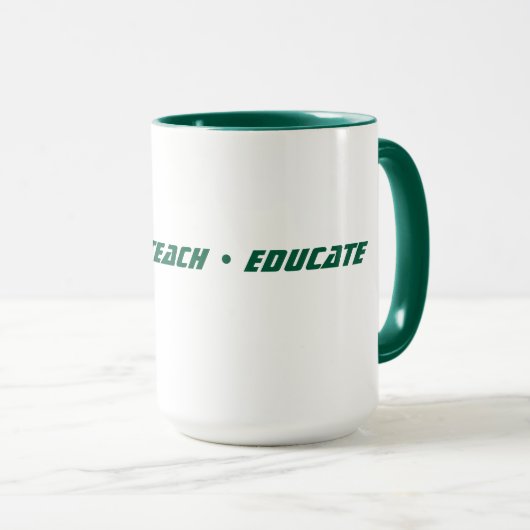 Custom Teacher Gift Mug  Mok (Voorkant rechts)