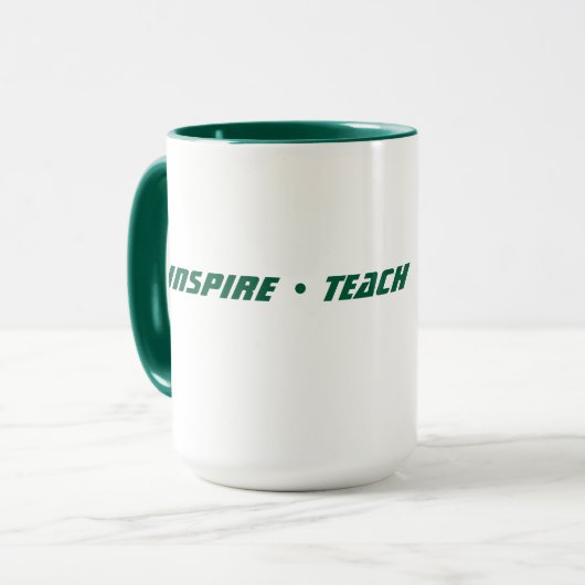 Custom Teacher Gift Mug  Mok (Voorkant links)