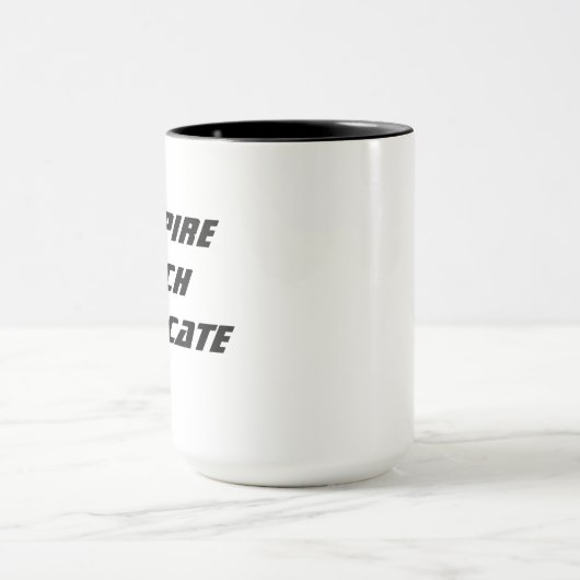 Custom Teacher Gift Mug Mok (Midden)