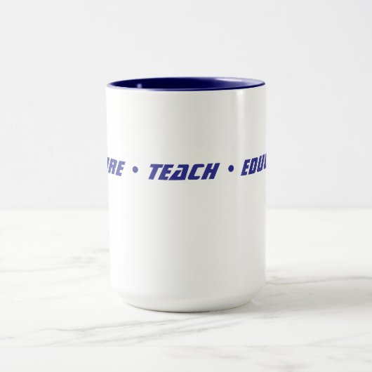 Custom Teacher Gift Mug  Mok (Midden)