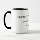 Custom Teacher Gift Mug  Mok (Links)