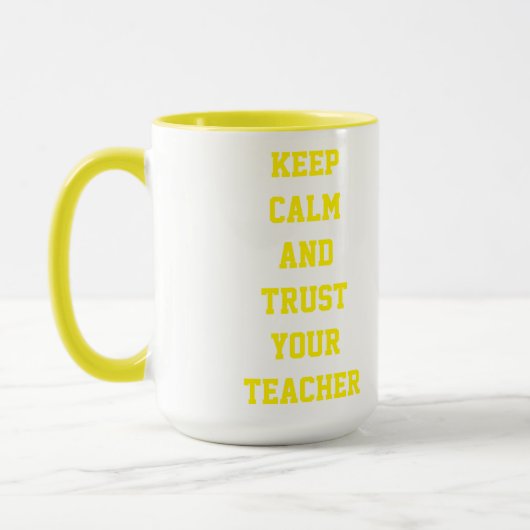 Custom Teacher Gift Mug  Mok (Links)