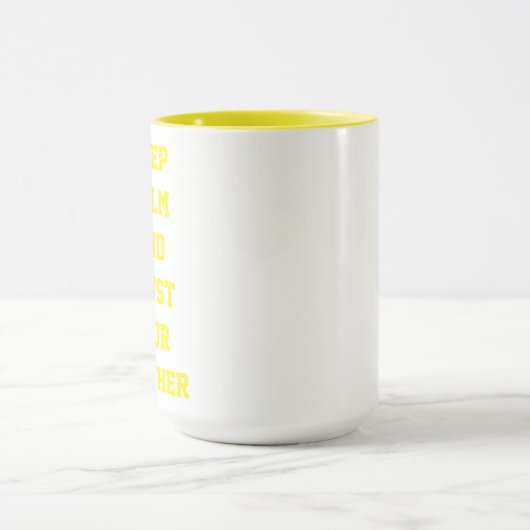 Custom Teacher Gift Mug Mok (Midden)
