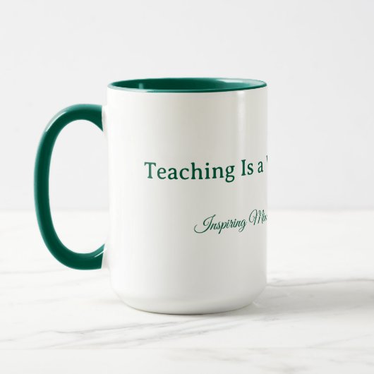 Custom Teacher Gift Mug  Mok (Links)