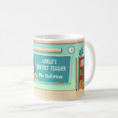 Custom Teacher Mokken - Vrouw Classroom Kort Haar (Voorkant rechts)