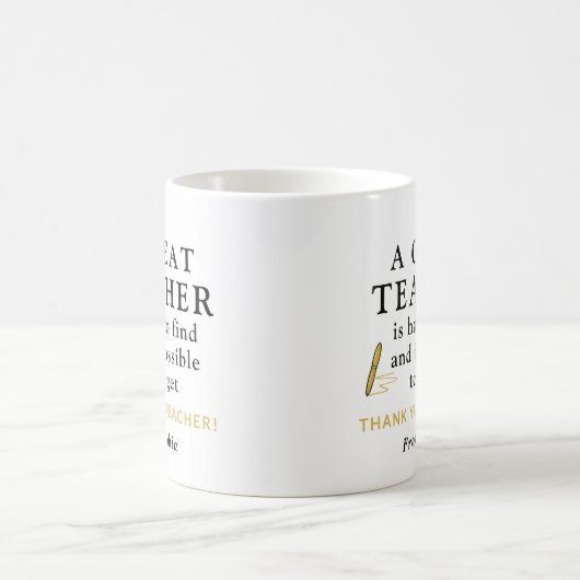 Custom Teacher Mug – A Great Teacher Gift Koffiemok (Center)