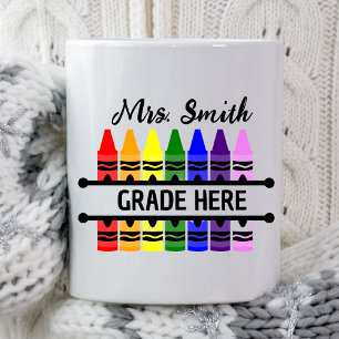 Custom Teacher Name Appreciation Gift Einde van he Mok
