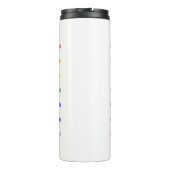 Custom Teacher Name Appreciation Gift Einde van he Thermosbeker (Achterkant)