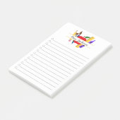 Custom Teacher Name Back to School Post-it® Notes (Schuin)