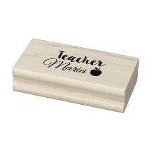Custom Teacher Stamp Personaliseer het met uw naam