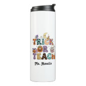 Custom Teacher Tumble, Custom Teacher Gift, Hallow Thermosbeker (Gedraaid links)
