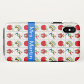 Custom Teacher's iPhone Case (Achterkant (horizontaal))