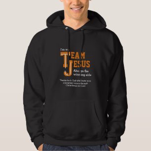 Custom TEAM JESUS Christelijk Hoodie