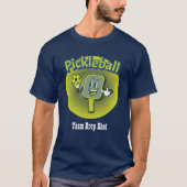 Custom Team Player Pickleball T-shirt (Voorkant)