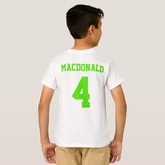 Custom Team Shirt 4 (Achterkant volledig)