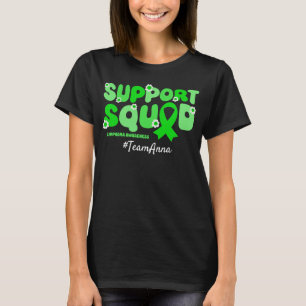 Custom Team Support Squad voor Lymfoom T-shirt