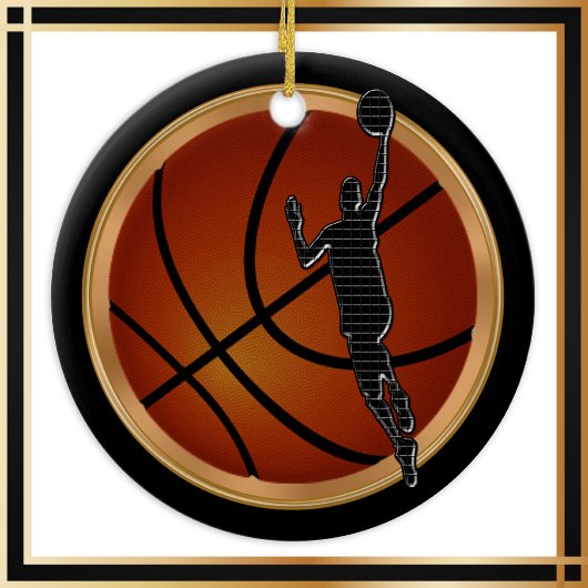 Custom Techno Voldoet aan Basketbal Ornamenten