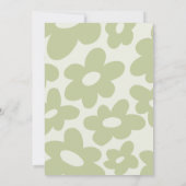 Custom Teddy Bear Picnic Birthday Invitation Kaart (Achterkant)