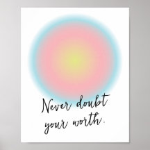 Custom Teen Girl Positieve Inspirerend Quote