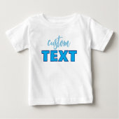 Custom Template White & Blue For Kids Boy Toddler (Voorkant)