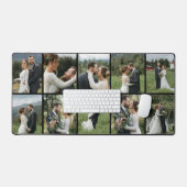 Custom Ten Photo Collage Desk Mat (Keyboard & Muis)
