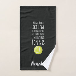 Custom Tennis Towels Funny Players Lovers Gifts  Handdoek